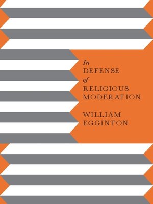 cover image of In Defense of Religious Moderation